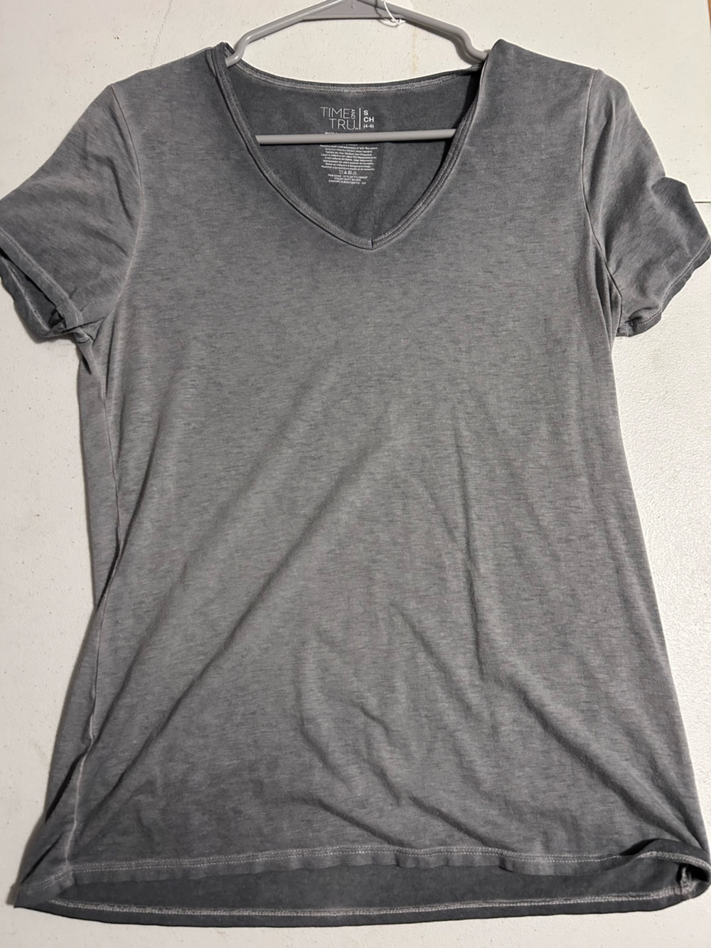 Women’s Casual Crewneck T-Shirt - Gray